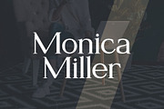 Monica Miller - Serif Typeface, a Serif Font by Morisco (Thumbnail 6 of 9)