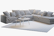 Cenova 2 corner sofa 3d model, a Furniture 3D Model by 3dmitruk (Thumbnail 8 of 9)