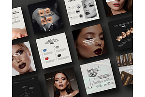 PMU & Microblading Template - Canva