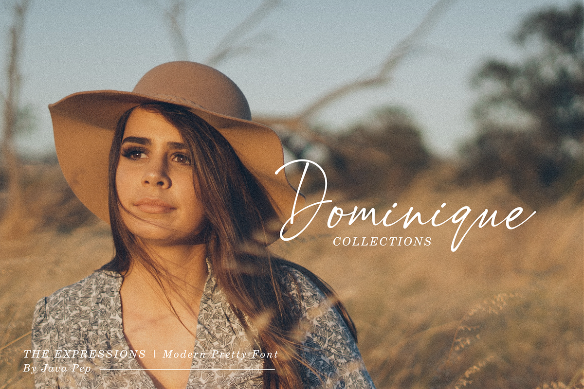 The Expressions / modern pretty font, a Script Font by Java pep (Photo 9 of 16)