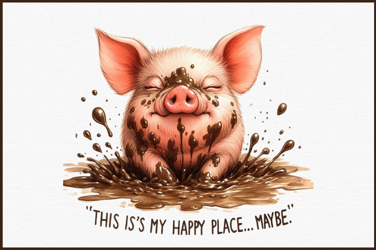 Funny Grumpy Animals Clipart Animal, an Illustration by Sublimation Artist (Photo 3 of 6)