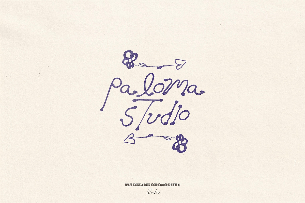 The Poet — Artistic Handwriting Font, a Handwritten Font by Madeline ODonoghue Design (Photo 2 of 12)