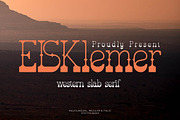 Elsklemer | Western Slab Serif, a Slab Serif Font by Denustudios (Thumbnail 1 of 15)