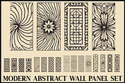 Modern Abstract Panel Bundle, an Illustration by Gfx_Store (Thumbnail 1 of 7)