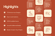 Woodworking Icon Set, an Outline Icon by Prosymbols (Thumbnail 2 of 7)