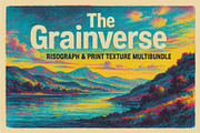 The Grainverse – Risograph Texture, a Texture Graphic by Jacober Design (Thumbnail 7 of 15)