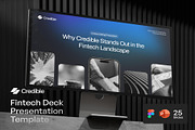 Credible - Fintech Deck Presentation, an UI Kit Template by Creative Perspective (Thumbnail 1 of 7)