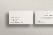 Thank you card for Canva template, a Stationery Template by Hellohastore (Thumbnail 2 of 8)