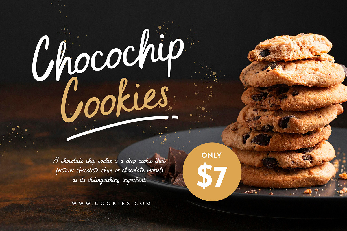 Butter Cookies Handwritten Font, a Handwritten Font by UICreative (Photo 4 of 5)