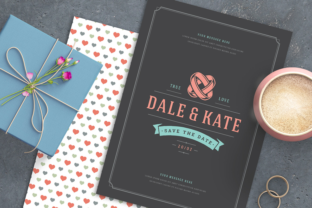 Save The Date Bundle, an Invitation Template by Vasya Kobelev (Photo 20 of 22)