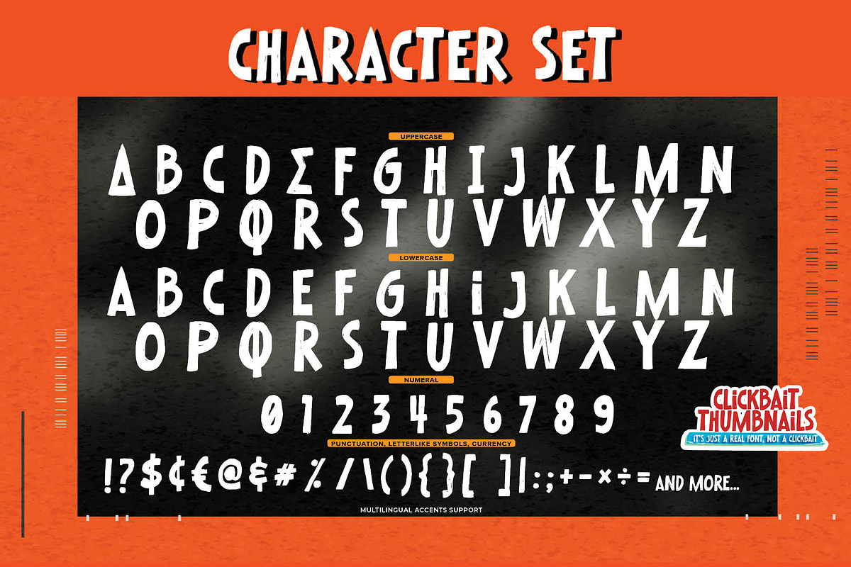 Clickbait Thumbnails – Cartoon Font, a Sans Serif Font by Almarkhatype (Photo 8 of 8)