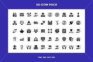 Philanthropy icons, an Outline Icon by Wencory