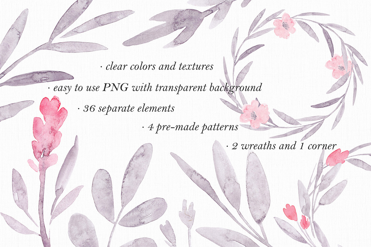FLORAL ROMANCE – Watercolor Peonies, an Object Graphic by Yashroom (Photo 2 of 6)