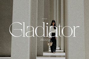 Gladiator - Chic Serif