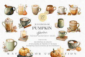 Pumpkin Spice - Autumn Drinks