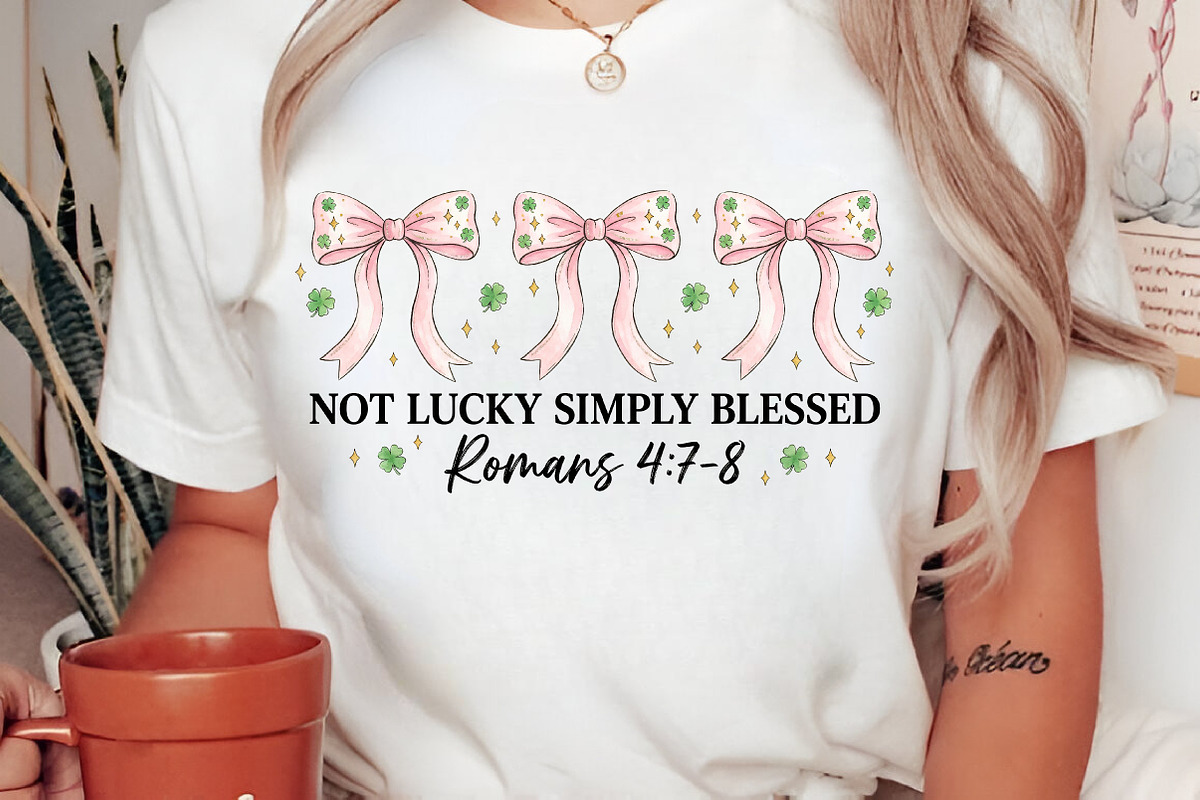 Not Lucky Simply Blessed St Patrick, an Illustration by Libby Wishes (Photo 3 of 6)