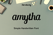 Amytha Modern Handwritten Font, a Handwritten Font by ResumeFabs (Thumbnail 1 of 7)