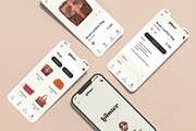 Smartphone Screen Mockup –Mobile App, an iPhone Mockup by DesignRushMarket (Thumbnail 7 of 12)