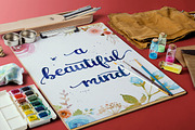 Lidyna Script, a Script Font by vanroem (Thumbnail 8 of 12)