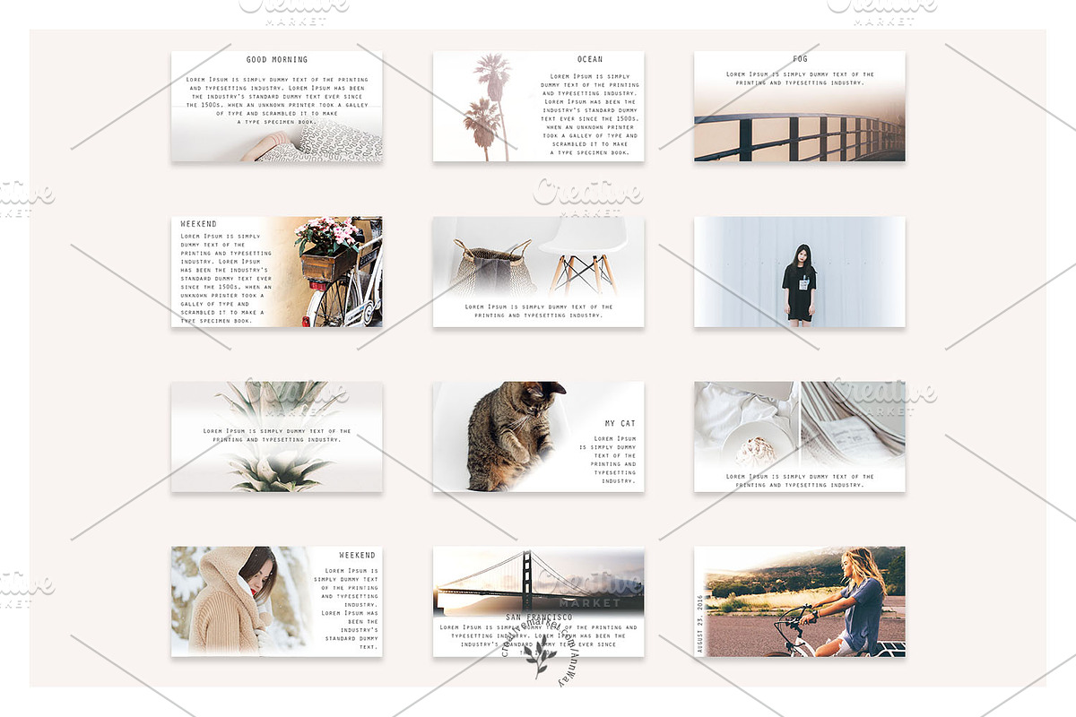 Social Media Pack / Kit 2, a Social Media Template by Blossom (Photo 5 of 7)