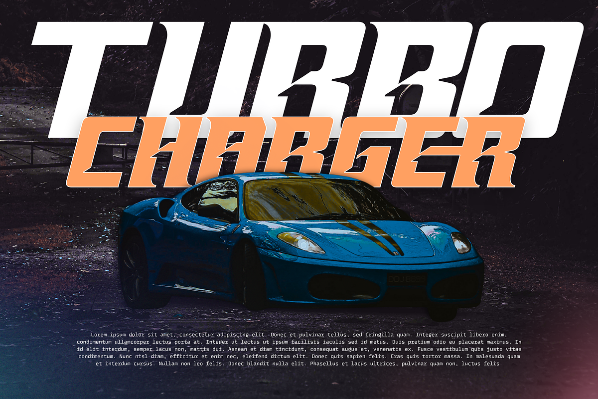 Sport Pulse - Racing Logo Font, a Sans Serif Font by Nirmana Visual