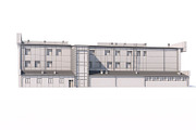 Shopping center, an Architecture 3D Model by profdesign (Thumbnail 7 of 10)