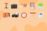 Office & Work 3D Icons, an Object 3D Model by Azam Creative (Thumbnail 6 of 6)