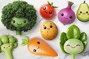 Healthy Kawaii Realistic PNG Objects, an Object Graphic by Iconogenic (Thumbnail 4 of 7)
