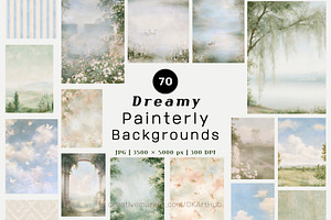 70 Painterly Garden Backgrounds