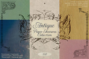 Antique Paper Textures Collection, a Texture Graphic by Freezerondigital (Thumbnail 1 of 16)
