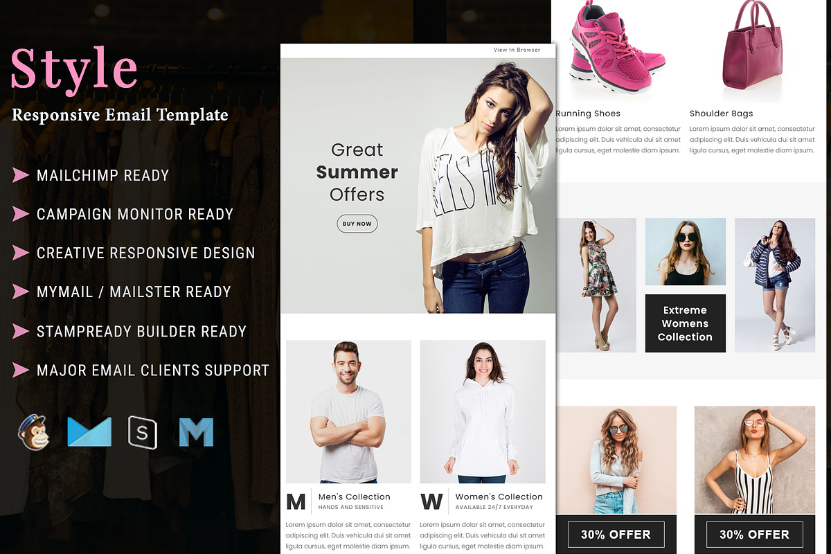 Style - Email Template, an Email Template by Pennyblack Templates
