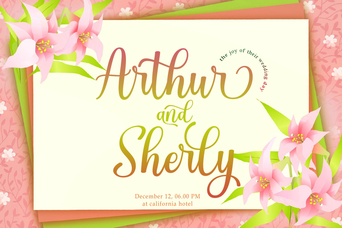 Hello Summer, a Script Font by Rotterlab Studio (Photo 2 of 8)