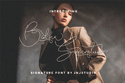 Birlina Signature, a Script Font by JNJ Studio (Thumbnail 1 of 12)