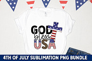 4th of July Sublimation PNG Bundle, an Illustration by Fokira (Thumbnail 5 of 16)