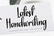 Latest Handwriting, a Handwritten Font by Creative Writting (Thumbnail 1 of 5)