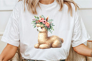 Cute Animals Watercolor Clipart, an Illustration by Libby Wishes (Thumbnail 9 of 10)