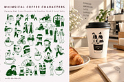 Specialty Coffee Vector Bundle, an Object Graphic by SunnJaneArt (Thumbnail 7 of 18)
