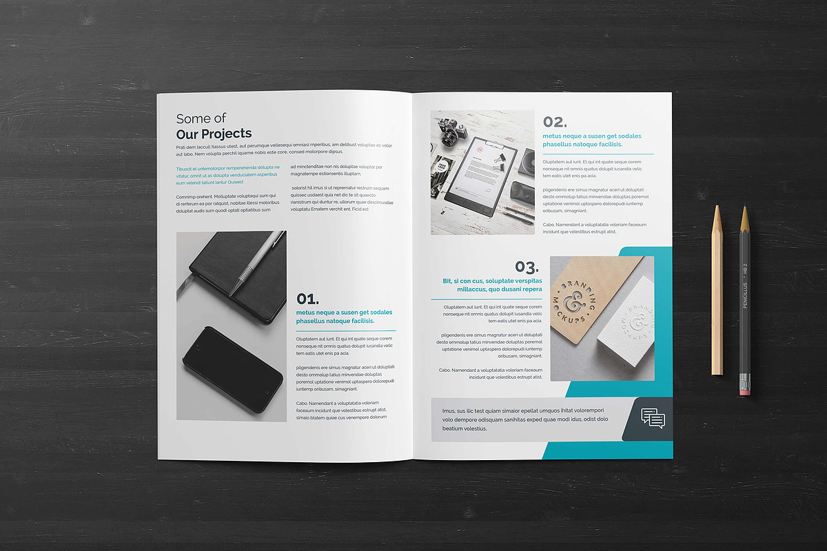 Company Profile Business Brochure, a Brochure Template by Divergent Studio (Photo 6 of 8)