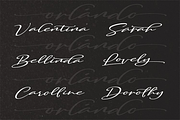 Orlando Smith, a Script Font by Meutuwah (Thumbnail 6 of 6)