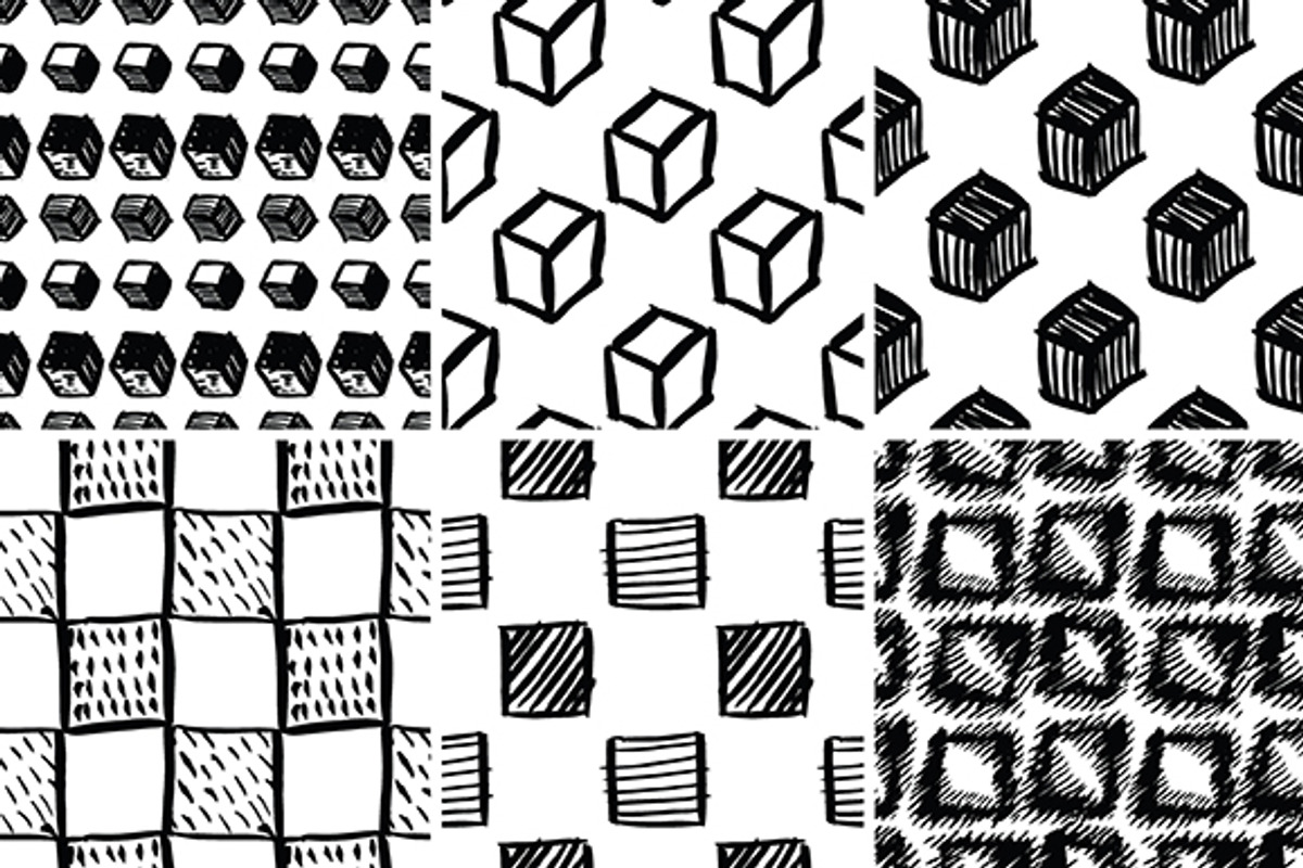 #2 Vector INK collection, a Pattern Graphic by Tanya Akhmett (Photo 5 of 12)
