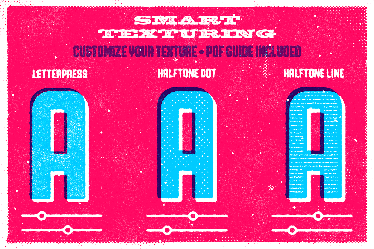 King of Prints • Smart texturing, an Action Add-On by Vintage Voyage Supply (Photo 4 of 9)