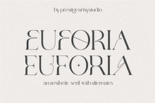 EUFORIA — An Aesthetic Serif