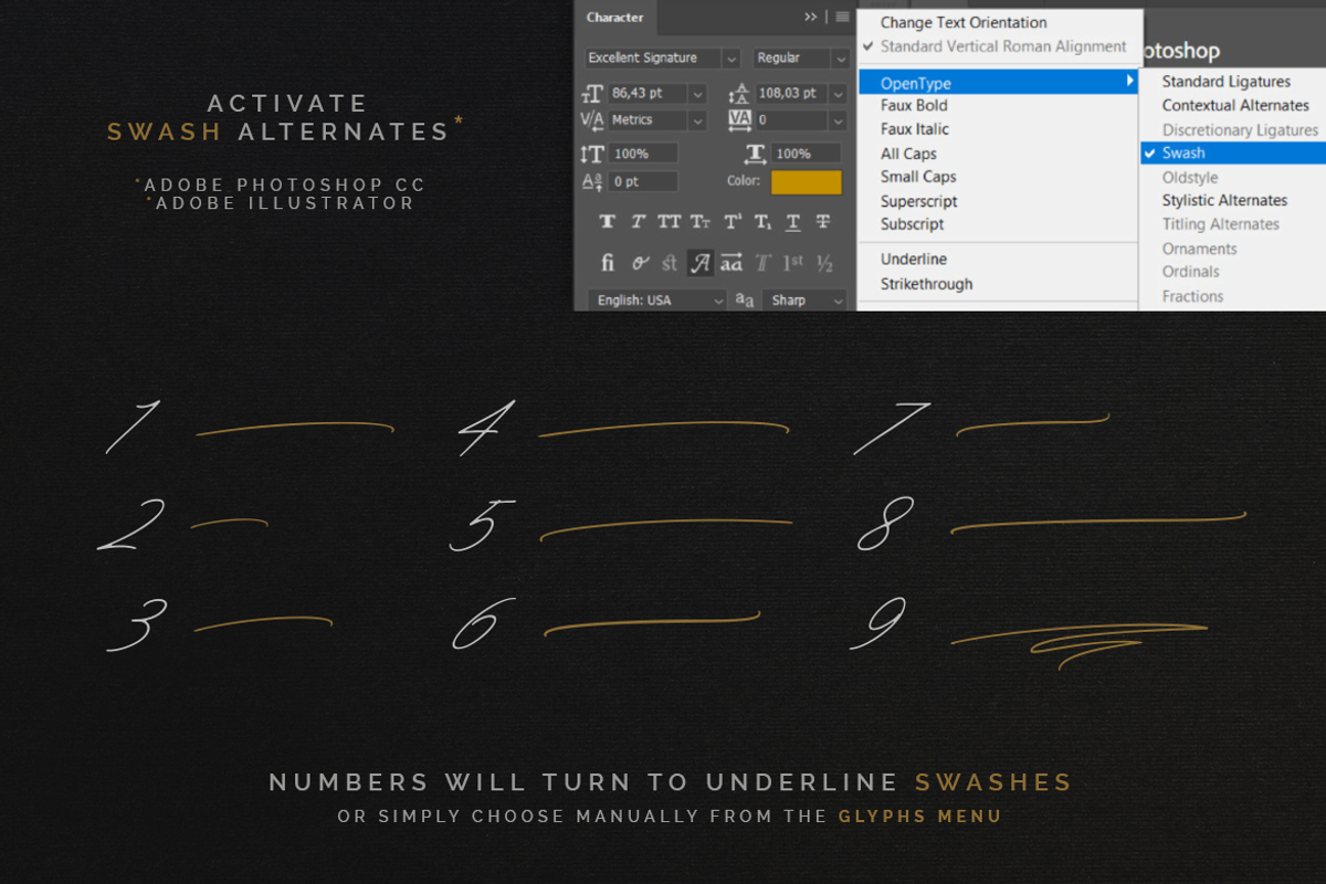 Quick Signature Pro, a Script Font by Hendra Pratama (Photo 18 of 20)