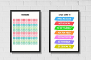 Educational Poster Bundle, a Decorative Illustration by Design Station (Thumbnail 2 of 4)