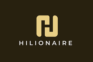 H Letter Square Logo