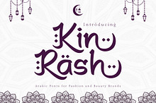 Kin Rash - Arabic Font for Fashion