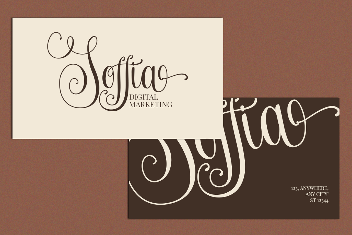 APOC - Maheera Bright Font, a Script Font by a Piece of Cake (Photo 5 of 20)
