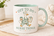 Watercolor Nurse Halloween Bundle, an Object Graphic by Daisy Design (Thumbnail 10 of 17)