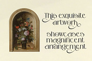 Bostaire Luxury Sans Serif Font, a Sans Serif Font by Heinzel Std (Thumbnail 5 of 15)