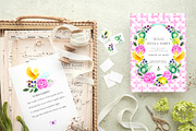 Garden Whispers Watercolor clipart, a Decorative Illustration by SashaKondr (Thumbnail 3 of 13)